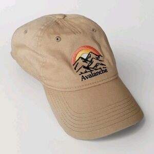 Avalanche Outdoor Supply Strap Back Dad Hat Cap One Size Gorpcore